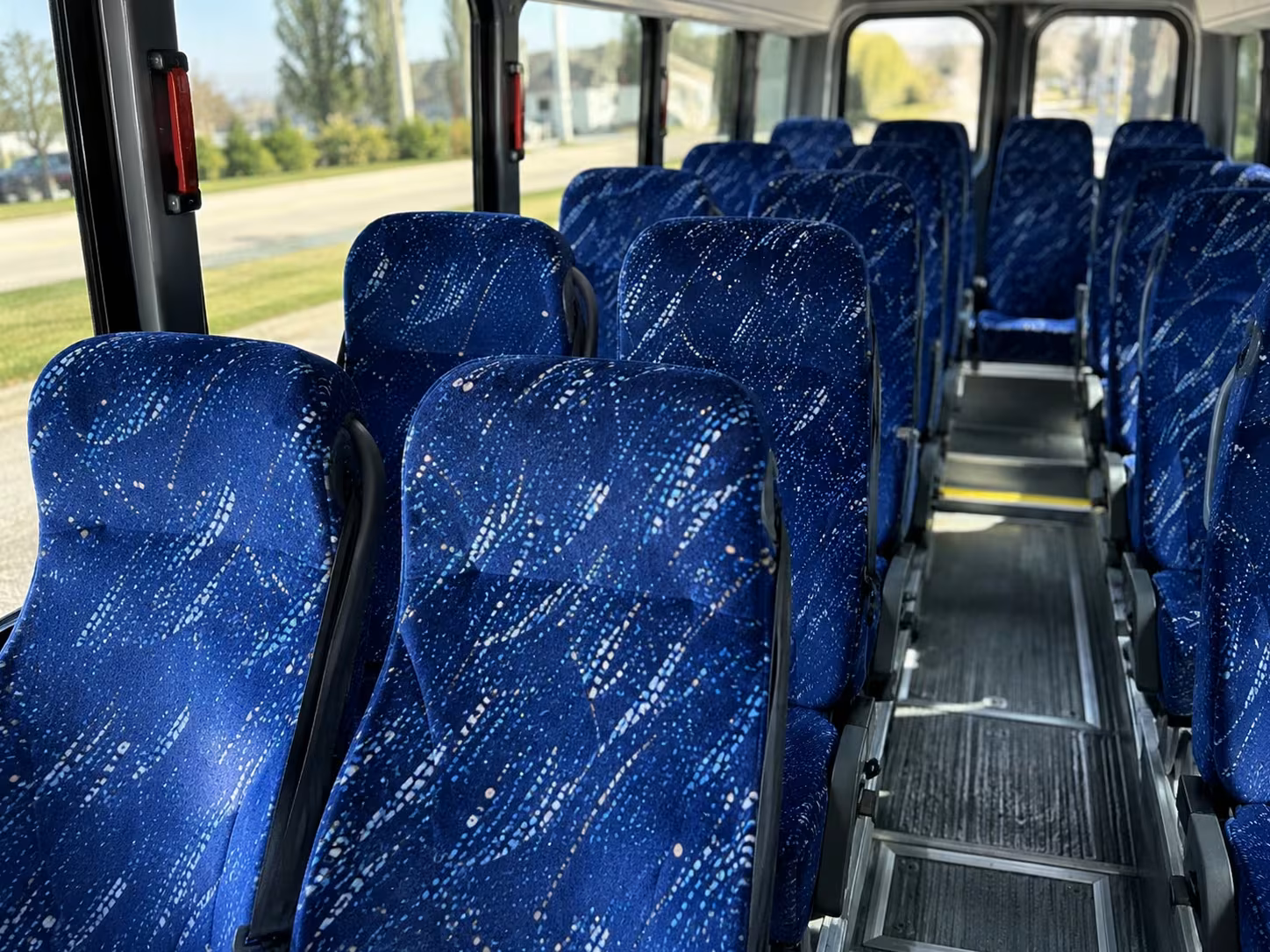 18 passenger minibus inside