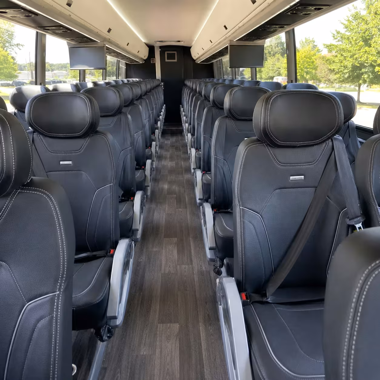 montebello airport transfer charter bus rentals