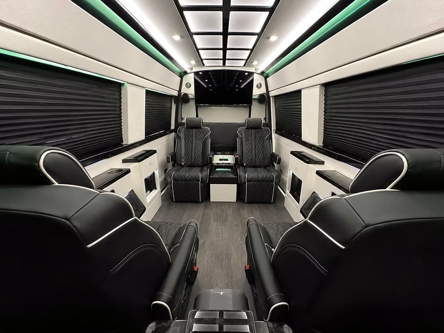 sprinter van with driver interior