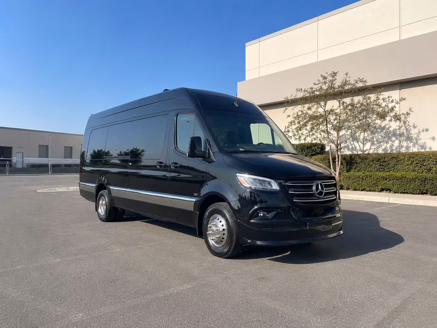 sprinter van with driver